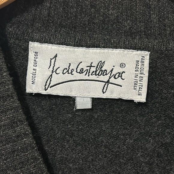 Jc de Castelbajac Men’s Wool Vest - Made in Italy - Picture 4 of 7